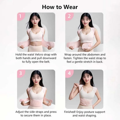 AlignPro Posture Corrector — Adjustable Back Support Brace