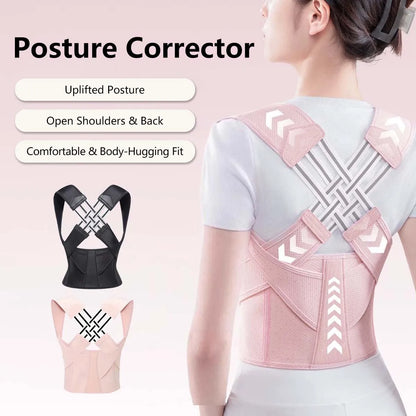 AlignPro Posture Corrector — Adjustable Back Support Brace